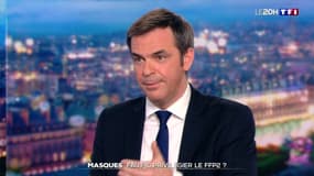 Covid-19: Olivier Véran "recommande de ne plus utiliser de masque artisanal"