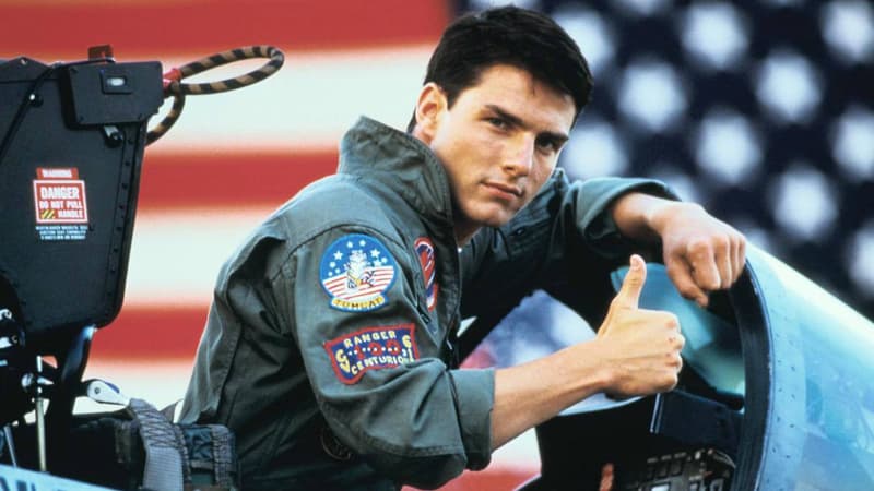 Tom Cruise dans Top Gun