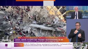 Gaza: Israël accepte des "pauses" quotidiennes de 4 heures