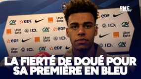 France 2-0 (5 tab 4) Croatie : "Beaucoup de bonheur", la fierté de Doué pour sa première en Bleu