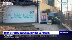 Université Lyon 2: blocage levé, reprise prévue le 7 mars