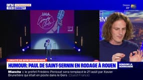 Rouen: l'humoriste Paul de Saint-Sernin présente son spectacle de rodage
