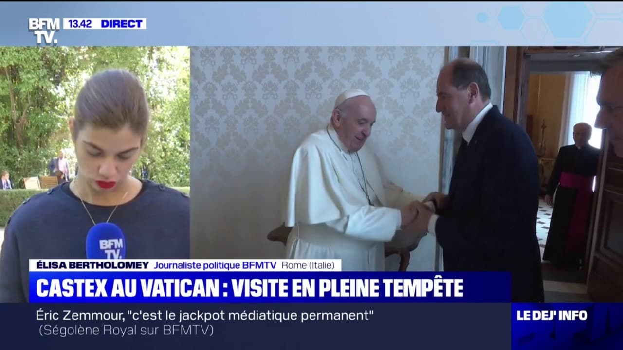 rencontre entre jean castex et le pape francois selon le premier ministre le pape a conscience qu il faut a tout prix concilier le secret de la confession