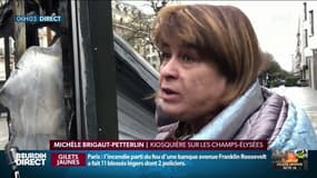 "Ca met à néant 35 ans de travail!": le cri du coeur de Michèle, kiosquière sur les Champs-Elysées