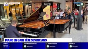 Paris: "Piano en gare" fête ses 10 ans
