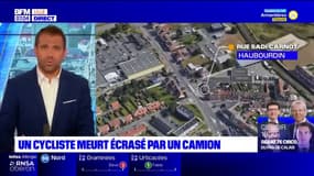 Nord: un cycliste est mort écrasé par un camion mercredi