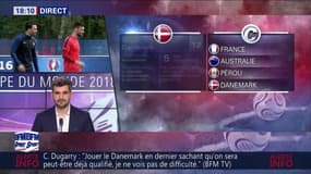 Corentin Tolisso, prudent après le tirage au sort de la Coupe du Monde 2018 pour l'équipe de France