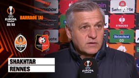 Shakhtar 2-1 Rennes : "On est encore en vie" veut croire Genesio