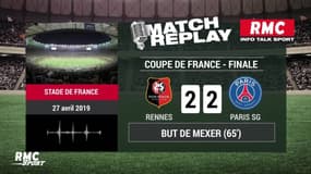 Rennes - PSG (2-2 ; 6tab5) : Le goal replay avec   les commentaires de RMC