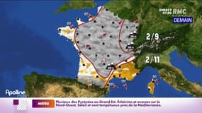Météo : un début de semaine pluvieux