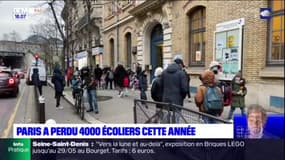 Paris: 4000 écoliers de moins en 2022
