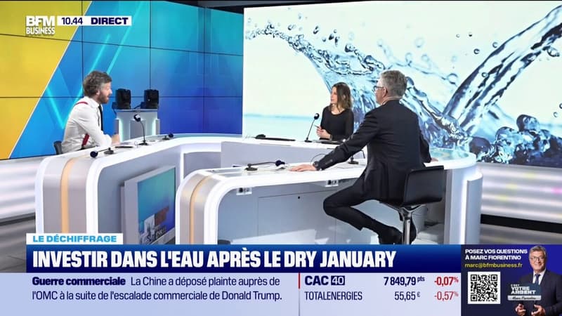 Investir dans l'eau après le dry january