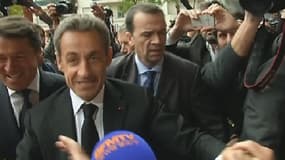 La nouvelle carte postale de Nicolas Sarkozy nous vient de Nice.