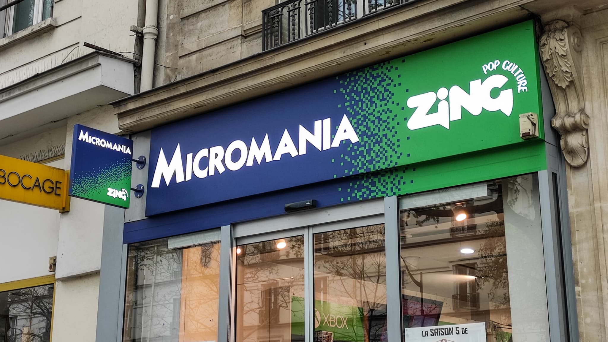 Un magasin de l'enseigne Micromania