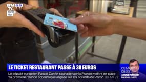 Titres restaurant: le plafond passe à 38 euros