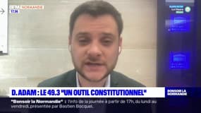 Le député de Seine-Maritime Damien Adam défend la réforme des retraites