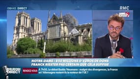 Notre-Dame de Paris: le ministre de la Culture pas certain de disposer d’assez de dons