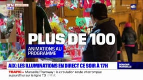 Aix: les illuminations ont lieu ce vendredi à 17h