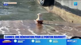 Cannes : une rénovation pour le ponton Marriott