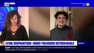 Lyon: Hugo, 22 ans, toujours introuvable depuis mercredi soir