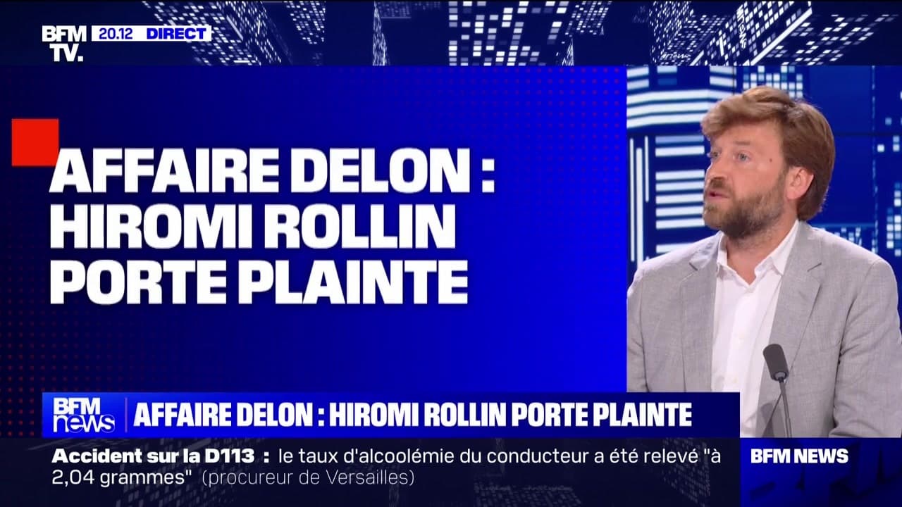 Affaire Delon : Hiromi Rollin Porte Plainte - 28/07