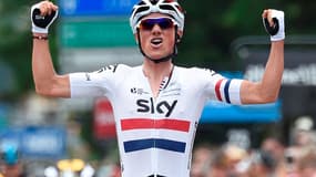 Peter Kennaugh, vainqueur de la 1ere étape du Dauphiné