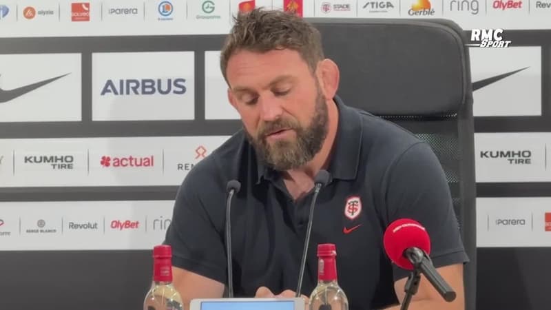 Stade Toulousain : "S'attendre à répondre dans l'engagement et la combativité" prévient Lacombe avant d'affronter le Racing 92