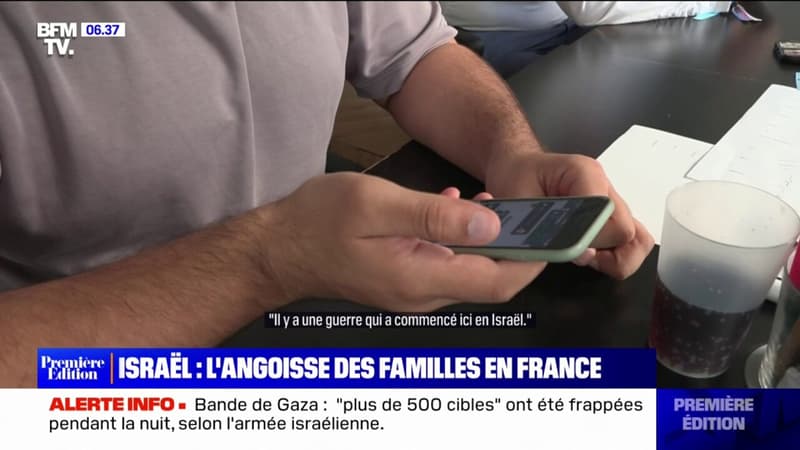 Attaques du Hamas contre Israël: l'angoisse des familles en France
