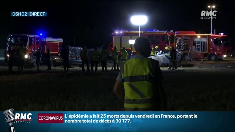 Cinq enfants tués dans un accident sur l'A7: un problème de freinage à l'origine du drame?