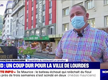 Avec 80% de chiffre d'affaires en moins pour ses commerçants, Lourdes souffre de la crise liée au coronavirus