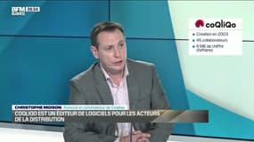 Christophe Moison (Coqliqo) : Coqliqo est un éditeur de logiciels pour les acteurs de la distribution - 19/06