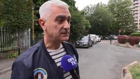 Avedik Batikian, conseiller municipal de Meudon et témoin de l'agression de l'équipe de Prisca Thevenot, le 4 juillet 2024