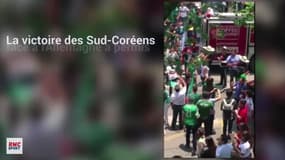 Les Mexicains ont paradé avec le consul sud-coréen pour fêter leur qualification