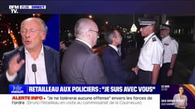 Bruno Retailleau aux policiers : "Je suis avec vous" - 23/09