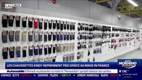 La France qui résiste : Les chaussettes Kindy reprennent pied grâce au Made in France, par Paul Marion - 14/01
