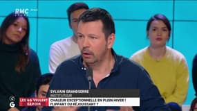 Chaleur exceptionnelle en plein hiver : pour Sylvain Grandserre "c'est l'ivresse avant la gueule de bois !" #réchauffementclimatique #GGRMC