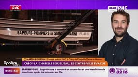 Crécy-la-Chapelle sous l'eau, les habitants évacués