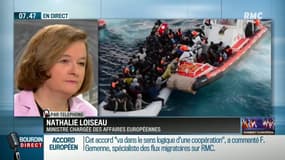 "La France est rarement un pays de première arrivée, sauf par avion (...) aucun réfugié n'arrive sur ses cotes"