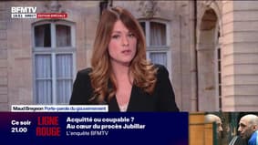 Non-censure: le PS "a fait preuve de responsabilité. Bien plus que certains de leurs collègues de gauche ou d'extrême gauche dans l'hémicycle", dit Maud Bregeon, porte-parole du gouvernement