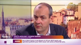 Prix des carburants: sur RMC, Laurent Berger de la CFDT se dit pour un "chèque essence" "à travers les négociations salariales"