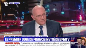 Procès du RN: " La collégialité est faite pour obliger chacun à adopter une certaine neutralité", assure Christophe Soulard, président de la Cour de cassation