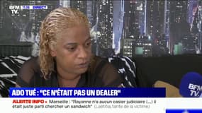 "Je ne laisse plus ma fille de 11 ans sortir": la tante de l'ado tué à Marseille témoigne sur BFMTV