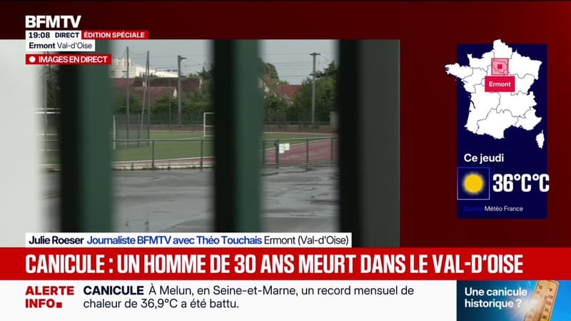 Canicule: ce que l'on sait de la mort d'un homme de 30 ans sur une piste d'athlétisme du Val-d'Oise