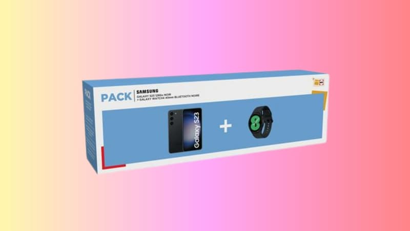 Fnac : le pack Samsung Galaxy S23 et Galaxy Watch4 est à - 40 % pendant quelques heures