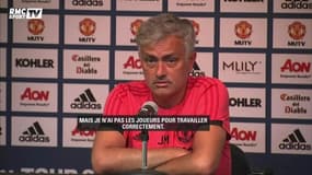 International Champions Cup - Mourinho regrette de ne pas avoir toute son équipe à disposition