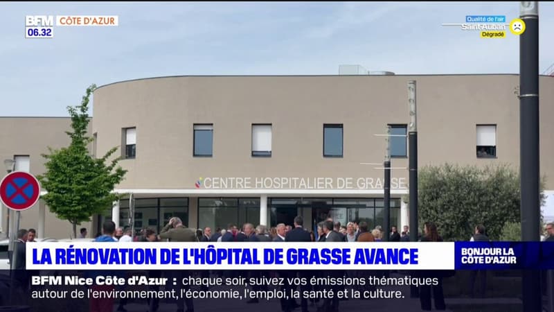 Urgences, centre d'imagerie médicale: la rénovation de l'hôpital de Grasse avance
