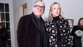 Elvis Costello et son épouse, la chanteuse de jazz Diana Krall, en mars 2018.