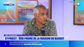 Saint-Priest : première pierre de la maison du basket
