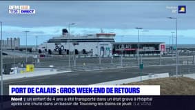 Port de Calais: un week-end de retour record attendu après les vacances