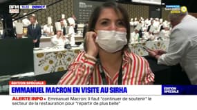 Bocuse d'Or: Emmanuel Macron auprès des chefs